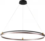 Подвесной светильник FERNANDO SP88W LED D1000 COFFEE/BLACK Crystal Lux