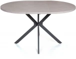 Стол Top Concept круглый Vegas раздвижной (100+40) цемент светлый
