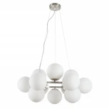 Подвесная люстра MyFar Aerton MR1947-12P (220V, на тросе, шарики, молекулы)