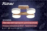 Потолочная люстра светодиодная на штанге с ДУ Ritter Scandia 51626 6