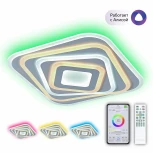 Потолочный светильник RGB Citilux Триест Смарт CL737A44E (LED, 220V, умный дом - Алиса, Маруся, Сири)