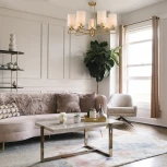 Потолочная люстра на штанге Eclipse 10166/7PL E14*40W Brass (220V)