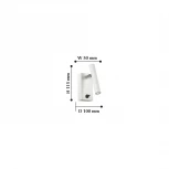 Спот Favourite Cornetta 2122-1W (LED, 220V, выключатель)