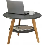 Стол журнальный BeautyStyle 17 серый бетон/бук от фабрики Mebelik