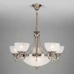 Подвесная люстра Eurosvet 60008 60006/8 античная бронза