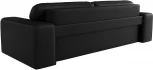 Диван прямой Лига-029 (Черный/Экокожа) Лига Диванов арт.121033
