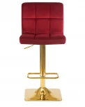 Стул барный GOLDIE (бордовый велюр (MJ9-43))