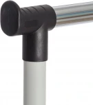 Вешалка JET Tetchair (Черный,Светло-серый,Хром).