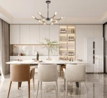 Потолочная люстра на штанге Arte Milano Neapolis-76708 276708/12 BK/GD (220V)