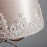 Интерьерная настольная лампа Eurosvet Incanto 01022/1 серебро (220V, выключатель)