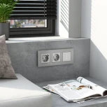 Рамка на 3 поста (алюминий) Werkel W0033506 (a066326)