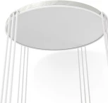 Столик кофейный Sheffilton SHT-CT33-1 белый муар/бетон лофт от фабрики Sheffilton