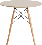 Стол Stool Group Eames DSW NEW D80 бежевый