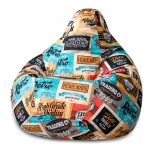 Кресло мешок Dreambag Груша Лейбл (3XL, Классический) 5005441