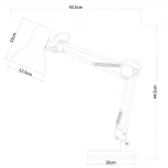 Офисная настольная лампа Arte Lamp Junior A1330LT-1WH (220V)