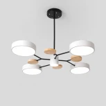 Люстра на штанге Meade 5 Lamps White ImperiumLoft Meade-01 (207858-26) (LED, 220V)