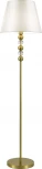 Торшер ST Luce SL2003 SL2003.305.01 латунь/белый E27 1*40W (220V, выключатель)