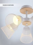 Потолочная люстра на штанге Wedo Light Mert WD3525/5C-WT-CR-WT