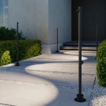 Наземный светильник Elektrostandard Rone 35175/F черный (LED, 220V, круглые, IP65)