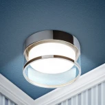 Встраиваемый точечный светильник ЭРА KL82 CH (220V, круглые)