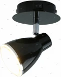 Спот Arte Lamp Gioved A6008AP-1BK (LED, 220V, выключатель, круглые)