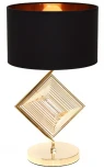 Интерьерная настольная лампа Lumina Deco LDT 5529 F.GD+BK