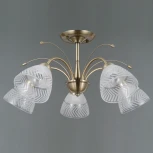 Потолочная люстра на штанге ILLUMICO IL0594-5CSQ-25 AB AREZZO