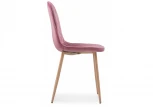 Стул Woodville на металлокаркасе Capri pink / wood 11949