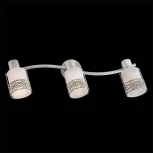 Спот на штанге Eurosvet 20025-20026 20025/3 белый с золотом (220V, круглые)