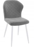 Стул 239М B22 GREY, ножки белые Dikline 00-00063231