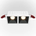 Встраиваемый светильник Alfa LED 3000K 2x10Вт 36° Dim Triac Maytoni Technical DL043-02-10W3K-D-SQ-WB (220V)