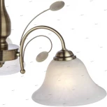 Подвесная люстра Globo 69007-3h (220V, на цепи, листья)