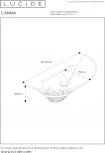 Бра Lucide Canna 09205/01/97