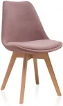 Деревянный стул Woodville Bonuss light purple / wood 15322