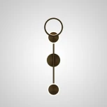 Настенный светильник Wi-Fi Zingy B Black ImperiumLoft Zingy01 (LED, 220V, пульт управления)