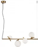Подвесной светильник Freya Blossom FR5259PL-04BS (220V, на тросе, шарики)