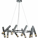 Подвесная люстра Sigaro V000235 (13006/10P Chrome) (220V, на тросе)