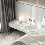 Переключатель перекрестный двухклавишный (дымчатый) Werkel W1223004