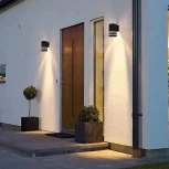 Настенный светильник уличный Reluce 86228-9.2-001CT E27 BK (220V, IP65)