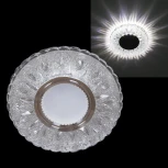 Встраиваемый точечный светильник Reluce 51618-9.0-001MN MR16+LED3W DL 4000K WH (220V)