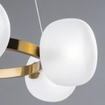 Подвесной светильник Freya Donuts FR5444PL-06BS (220V, на тросе, круглые)