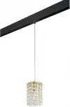 Трековый светильник однофазный 220V Lightstar Cristallo PRO795312 (хрусталь, круглые)