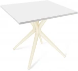 Стол SHT-TU30/80/80 ЛДСП бежевый/белый Sheffilton SHT-TU30 8042769701