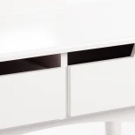 Туалетный столик с зеркалом и табуретом Secret De Maison FABRON (mod. TT-DT033) Белый (White) (МДФ+сосна)