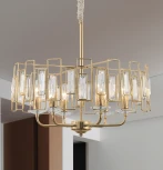 Подвесная люстра Rivoli Waltraud 1028-206 (220V, на цепи, свеча)