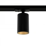 Трековый светильник однофазный 7W 220V Black/Gold RAUMBERG 8150BkGd