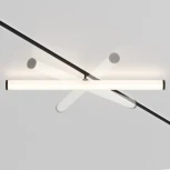 Трековый светильник LARC Exility 4000K 25Вт 360° LED (магнитный) Maytoni Technical TR086-2-25W4K-B (48V)