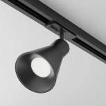 Трековый светильник Virar Unity GU10 10Вт (однофазный) Maytoni Technical TR022-1-GU10-B (220V, круглые)
