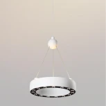 Светильник подвесной светодиодный Novotech Turn 359395 LED 12W вниз/5W вверх 220V 1360Лм 3000K (на проводе, кольцо)