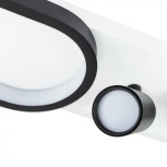 Потолочный светильник прямоугольный Arte Lamp Lucas A2600PL-32BK (LED, 220V)